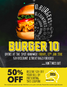 Burger 10 opening